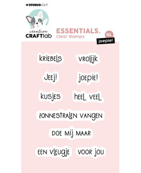 Creative Craftlab Joepie! NL Essentials Clear Stamp (CCL-ES-STAMP834) (DISCONTINUED)