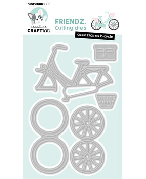 Creative Craftlab Friendz Cutting Die Accessoires Bicycle (CCL-FR-CD1010) (DISCONTINUED)