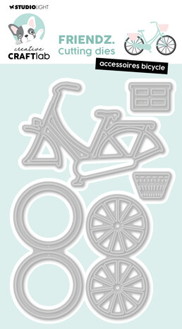 Creative Craftlab Friendz Cutting Die Accessoires Bicycle (CCL-FR-CD1010) (DISCONTINUED) Creative Craftlab Friendz Cutting Die Accessoires Bicycle (CCL-FR-CD1010) (DISCONTINUED)