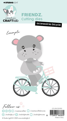 Creative Craftlab Friendz Cutting Die Accessoires Bicycle (CCL-FR-CD1010) (DISCONTINUED) Creative Craftlab Friendz Cutting Die Accessoires Bicycle (CCL-FR-CD1010) (DISCONTINUED)