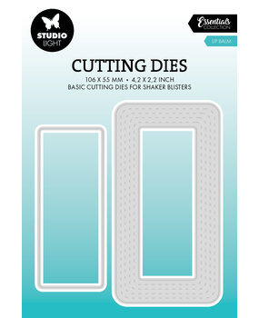 Studio Light Lip Balm Essentials Cutting Die For Shaker Blisters (SL-ES-CD970) (DISCONTINUED)