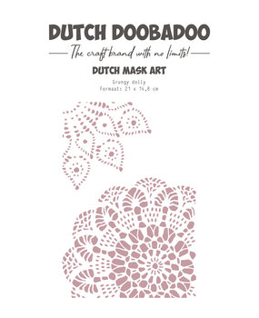 Dutch Doobadoo Woodland Springs Ducth Mask Art A5 Grunge Doily (470.784.373)