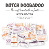 Dutch Doobadoo Woodland Springs Dutch Die-Cuts Tickets (18pcs) (474.007.060)