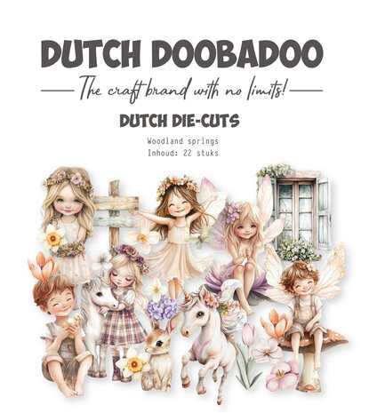 Dutch Doobadoo Woodland Springs Collage Dutch Die-cuts (22pcs) (474.007.505) (OUTLET) Dutch Doobadoo Woodland Springs Collage Dutch Die-cuts (22pcs) (474.007.505) (OUTLET)
