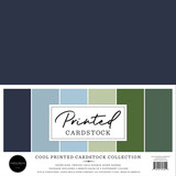Carta Bella Cool Printed Cardstock 12x12 Inch Collection Kit (CBCPC441016)