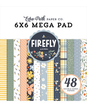 Echo Park Firefly 6x6 Inch Cardmakers Mega Pad (FLY434031)
