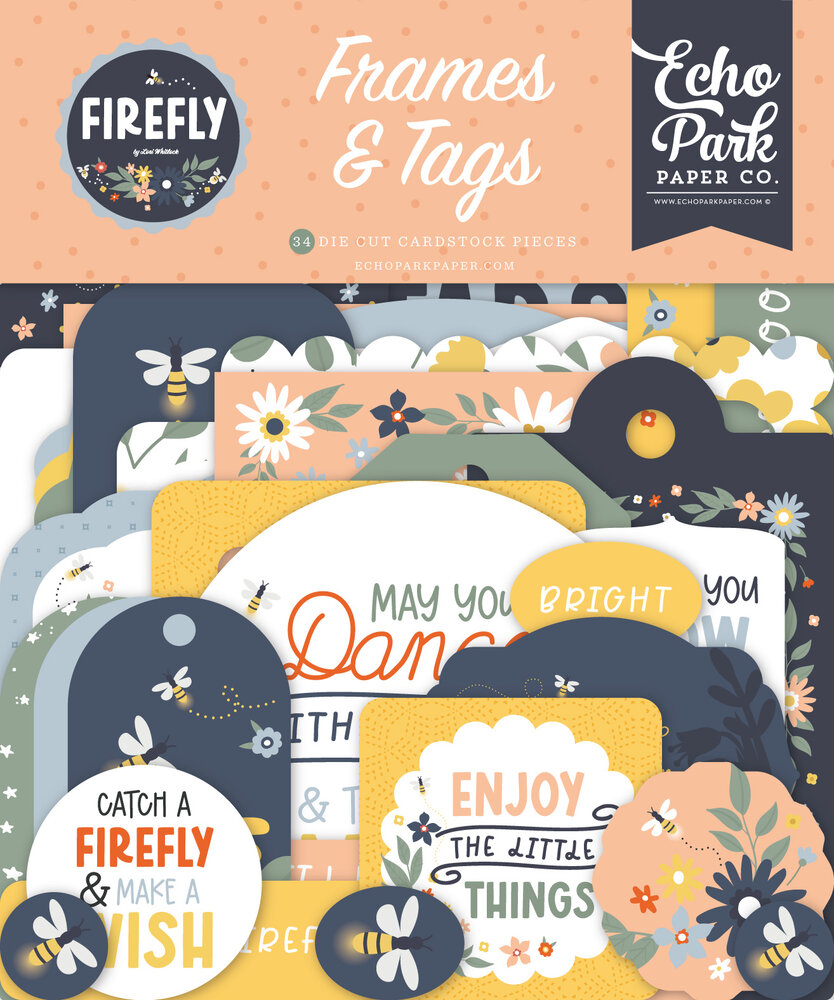 Echo Park Firefly Frames & Tags (FLY434025)