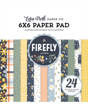 Echo Park Firefly 6x6 Inch Paper Pad (FLY434023)