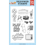Echo Park Summer Break Designer Stamps Hopscotch (SBR426049)