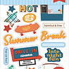 Echo Park Summer Break Sticker Book (SBR426029)