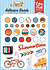 Summer Break Adhesive Brads (SBR426020) Summer Break Adhesive Brads (SBR426020)
