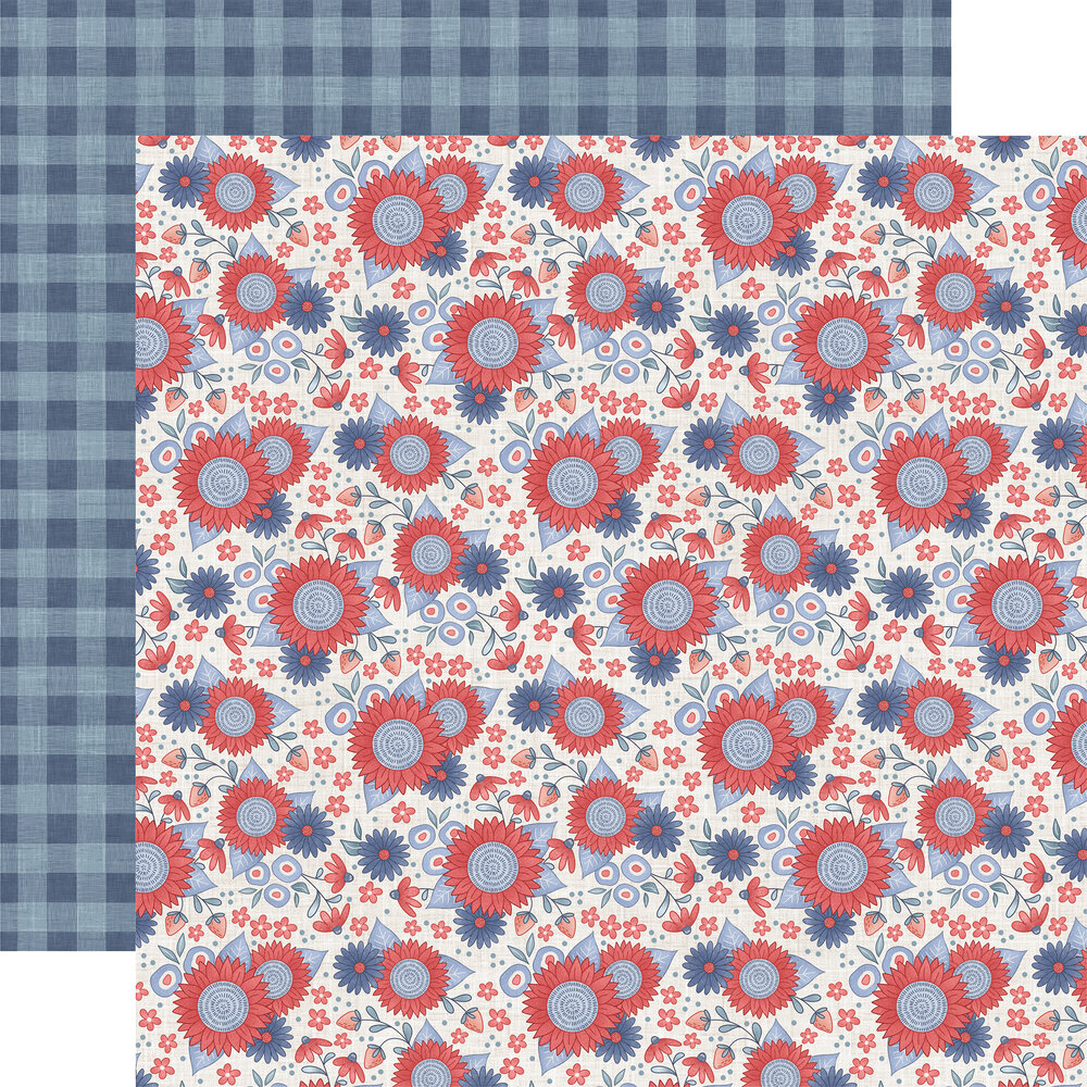 Echo Park Yankee Doodle 12x12 Inch Collection Kit (YD435016) Echo Park Yankee Doodle 12x12 Inch Collection Kit (YD435016)