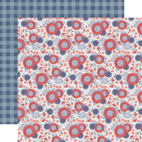 Echo Park Yankee Doodle 12x12 Inch Collection Kit (YD435016) Echo Park Yankee Doodle 12x12 Inch Collection Kit (YD435016)