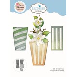 Elizabeth Craft Designs Spring Blossom Die 3D Modern Vases (2248)