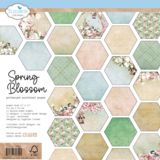 Elizabeth Craft Designs Spring Blossom 12x12 Inch Patterned Cardstock Paper Spring Blossom (C031)