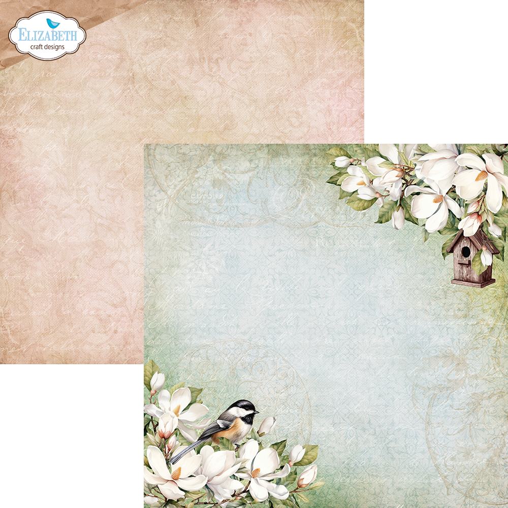 Elizabeth Craft Designs Spring Blossom 12x12 Inch Patterned Cardstock Paper Spring Blossom (C031) Elizabeth Craft Designs Spring Blossom 12x12 Inch Patterned Cardstock Paper Spring Blossom (C031)