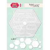 Craft & You Design Hexagon Base Set Dies (CW343)