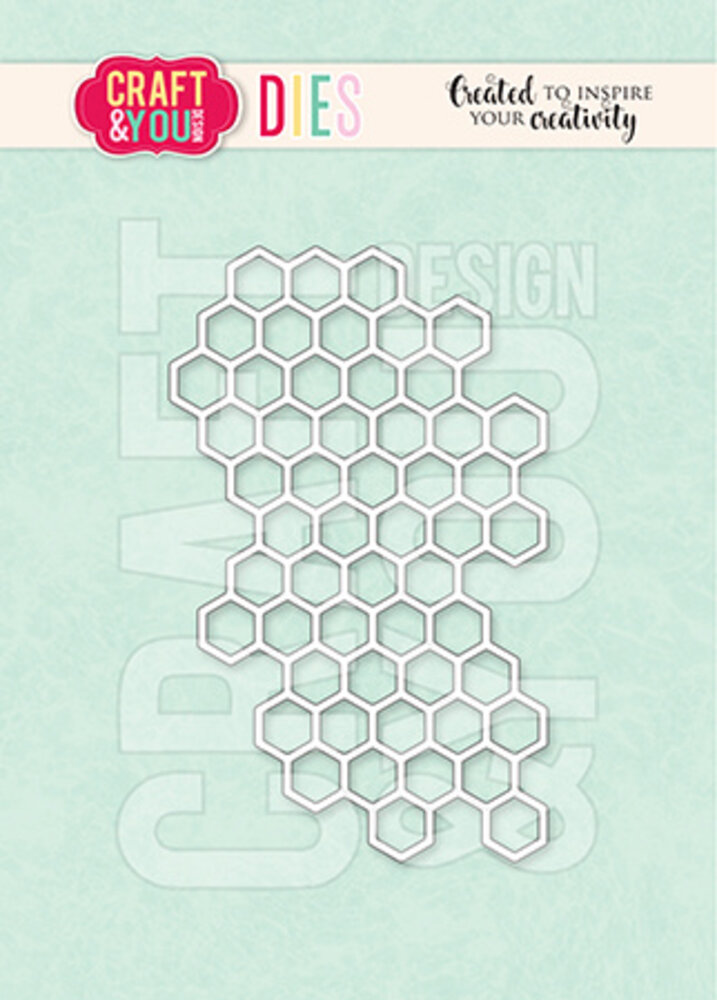 Craft & You Design Honey Background Dies (CW344)