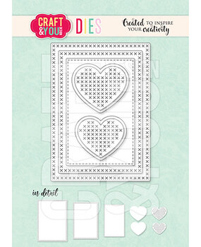 Craft & You Design ATC Cross Stiches Dies (CW345)