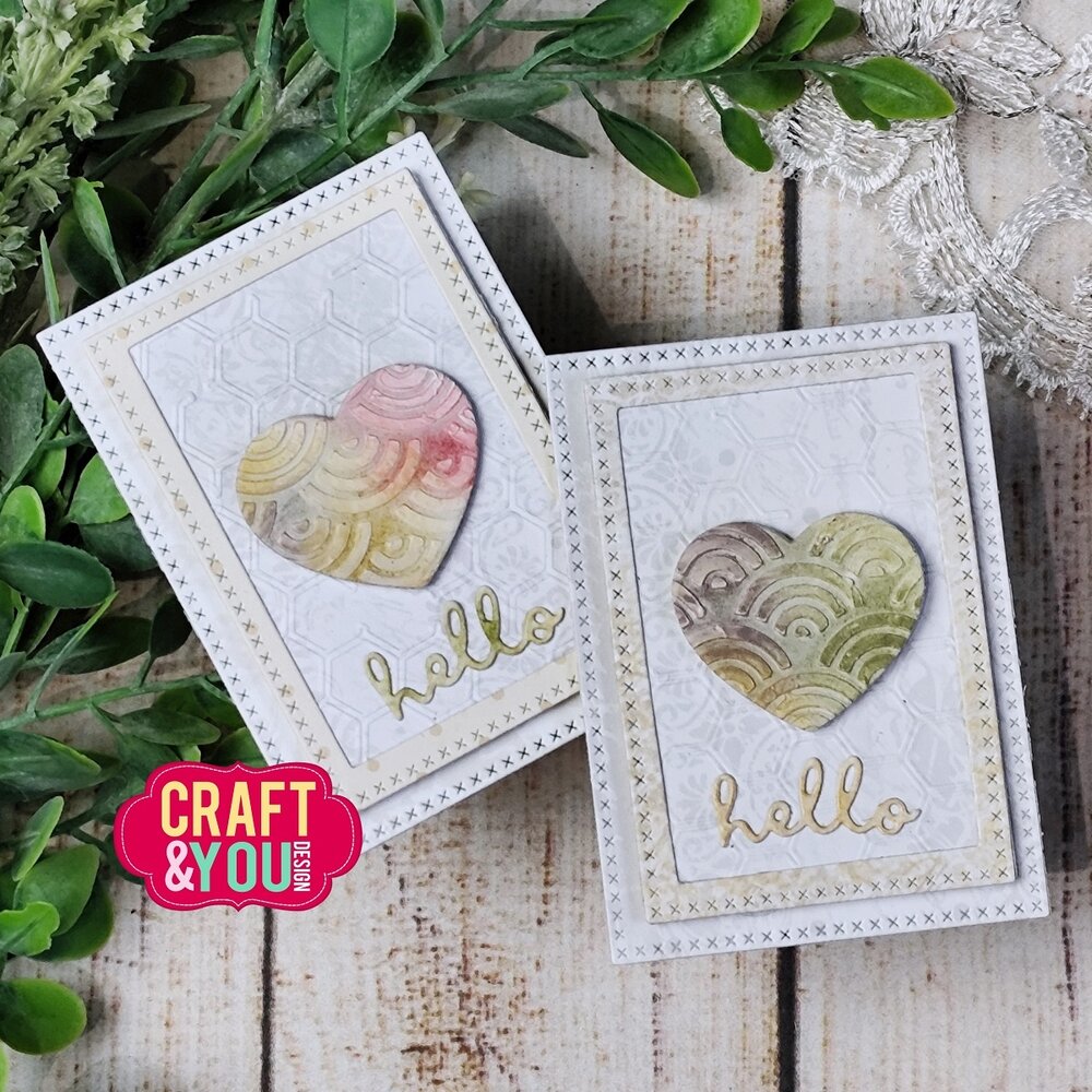 Craft & You Design ATC Cross Stiches Dies (CW345)