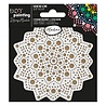 Aladine Dot Painting MDF Board & Stencil 10cm Sun (85497) Aladine Dot Painting MDF Board & Stencil 10cm Sun (85497)