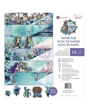 Prima Marketing A Mermaid's Tale 12x12 Inch Paper Pad (676896)