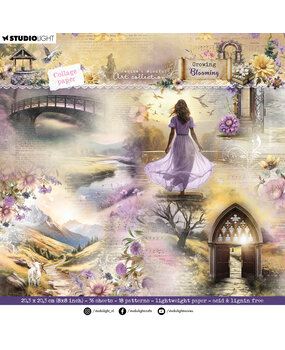 Studio Light Growing & Blooming Collage Paper (JMA-GB-DPP319) (DISCONTINUED)