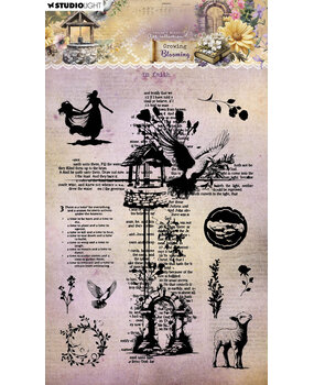 Studio Light Growing & Blooming Clear Stamp In Faith (JMA-GB-STAMP835) (DISCONTINUED) Studio Light Growing & Blooming Clear Stamp In Faith (JMA-GB-STAMP835) (DISCONTINUED)