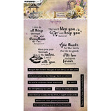 Studio Light Growing & Blooming Clear Stamp Give Thanks (JMA-GB-STAMP837) (DISCONTINUED)