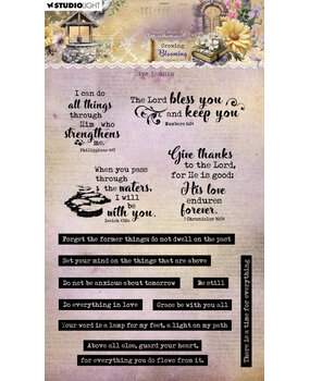 Studio Light Growing & Blooming Clear Stamp Give Thanks (JMA-GB-STAMP837) (DISCONTINUED)