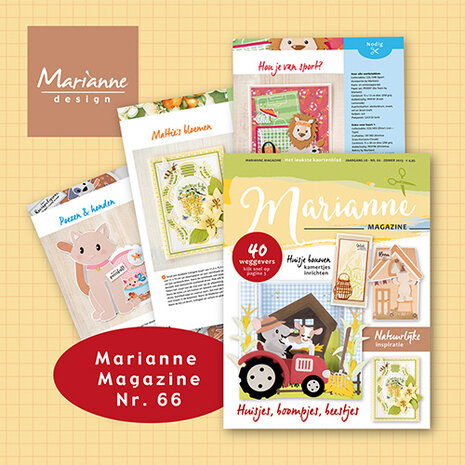 Marianne Design Magazine Marianne 66 Zomer 2025 (Marianne 66) (DISCONTINUED)