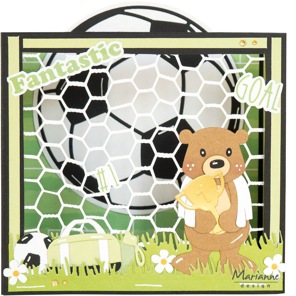 Marianne Design Craftable Soccer Ball (CR1691) Marianne Design Craftable Soccer Ball (CR1691)