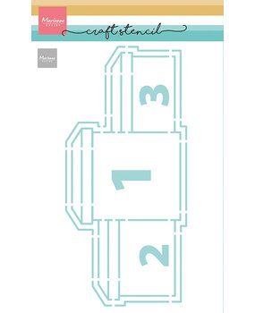 Marianne Design Craft Stencil Winner's Podium (PS8186) Marianne Design Craft Stencil Winner's Podium (PS8186)