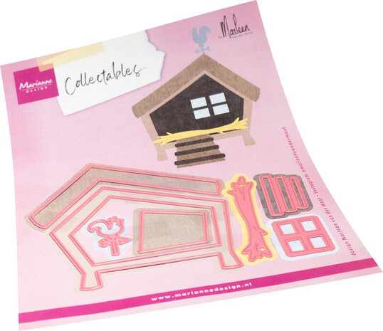 Marianne Design Collectable by Marleen Animal Shed (COL1572) Marianne Design Collectable by Marleen Animal Shed (COL1572)