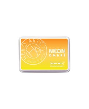 Hero Arts Neon Yellow to Orange Ombré Ink Pad (AF328)