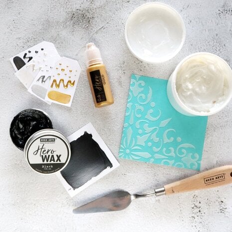 Hero Arts Black Hero Wax (NK451) Hero Arts Black Hero Wax (NK451)