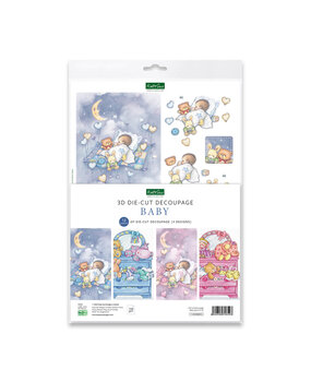 Katy Sue Designs Baby 3D Die-Cut Decoupage (12pcs) (11-DCDBAB12) Katy Sue Designs Baby 3D Die-Cut Decoupage (12pcs) (11-DCDBAB12)
