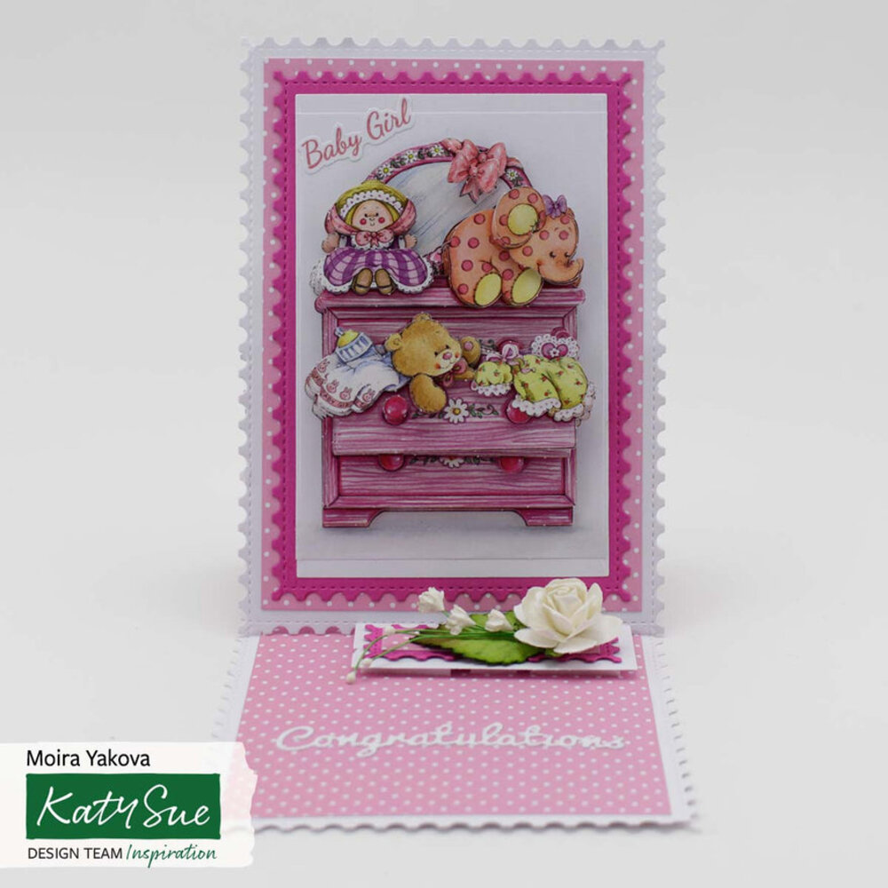 Katy Sue Designs Baby 3D Die-Cut Decoupage (12pcs) (11-DCDBAB12) Katy Sue Designs Baby 3D Die-Cut Decoupage (12pcs) (11-DCDBAB12)