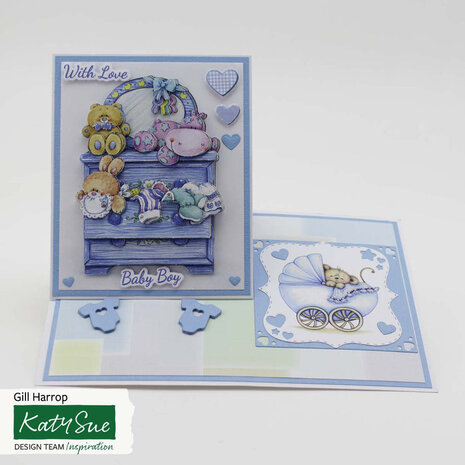 Katy Sue Designs Baby 3D Die-Cut Decoupage (12pcs) (11-DCDBAB12) Katy Sue Designs Baby 3D Die-Cut Decoupage (12pcs) (11-DCDBAB12)