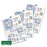 Katy Sue Designs Baby Boy with Moon 3D Die-Cut Decoupage (3pcs) (11-DCD535)