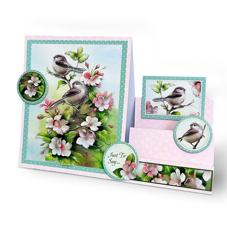 Katy Sue Designs Birds in Blossom 3D Die-Cut Decoupage (3pcs) (11-DCD528)