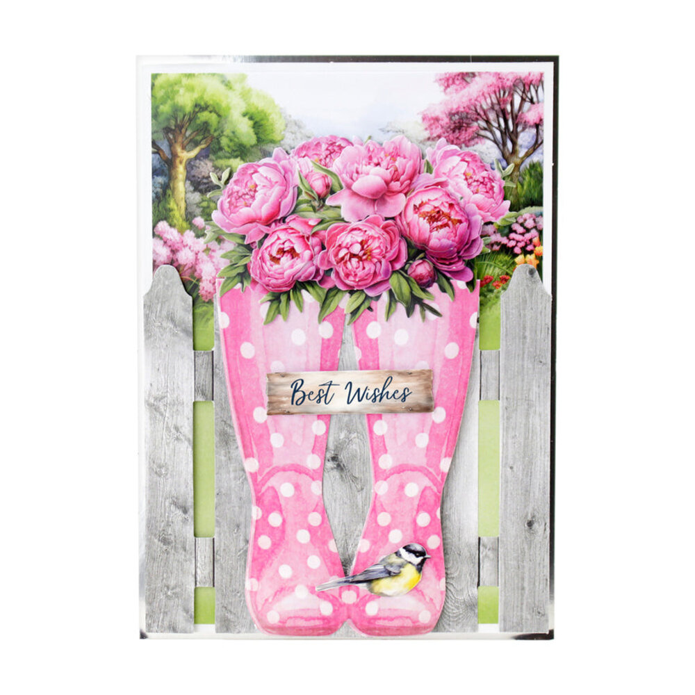 Katy Sue Designs Bouquets & Birds 3D Die-Cut Decoupage (3pcs) (11-DCD704)