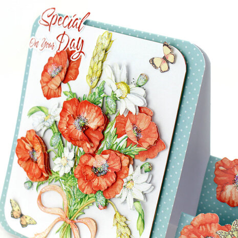 Katy Sue Designs Corn Poppies 3D Die-Cut Decoupage (3pcs) (11-DCD667) Katy Sue Designs Corn Poppies 3D Die-Cut Decoupage (3pcs) (11-DCD667)