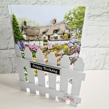 Katy Sue Designs Cottage Garden 3D Die-Cut Decoupage (3pcs) (11-DCD650)