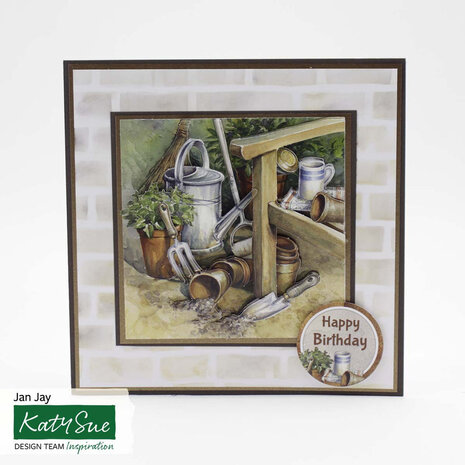 Katy Sue Designs Country Garden 3D Die-Cut Decoupage (12pcs) (11-DCDGAR12)