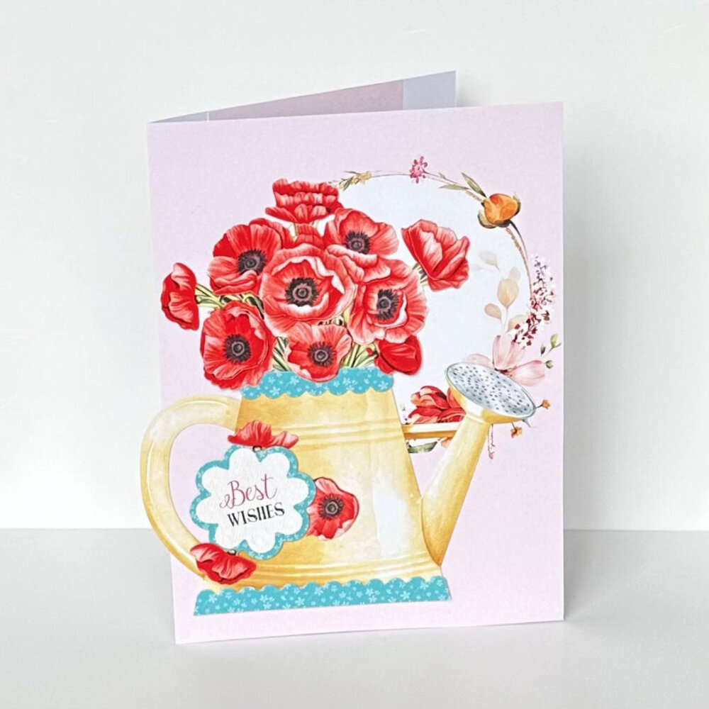 Katy Sue Designs Daffodil, Tulip & Poppy Bouquet 3D Die-Cut Decoupage (3pcs) (11-DCD703) Katy Sue Designs Daffodil, Tulip & Poppy Bouquet 3D Die-Cut Decoupage (3pcs) (11-DCD703)