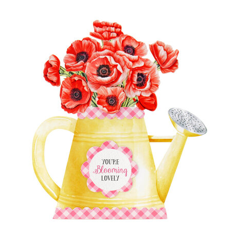 Katy Sue Designs Daffodil, Tulip & Poppy Bouquet 3D Die-Cut Decoupage (3pcs) (11-DCD703) Katy Sue Designs Daffodil, Tulip & Poppy Bouquet 3D Die-Cut Decoupage (3pcs) (11-DCD703)