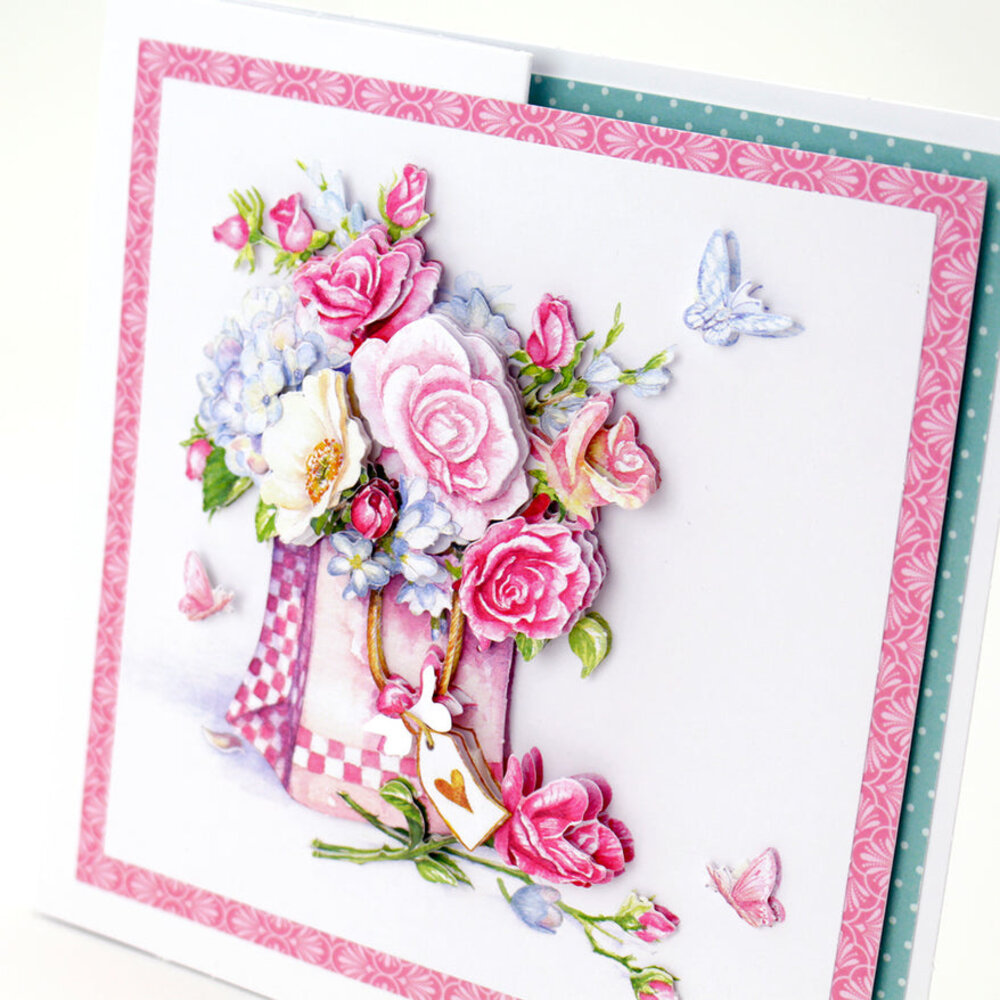 Katy Sue Designs Filled with Flowers 3D Die-Cut Decoupage (3pcs) (11-DCD646)