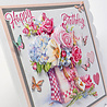 Katy Sue Designs Filled with Flowers 3D Die-Cut Decoupage (3pcs) (11-DCD646) Katy Sue Designs Filled with Flowers 3D Die-Cut Decoupage (3pcs) (11-DCD646)