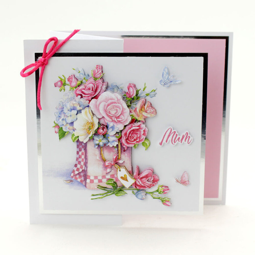 Katy Sue Designs Filled with Flowers 3D Die-Cut Decoupage (3pcs) (11-DCD646)